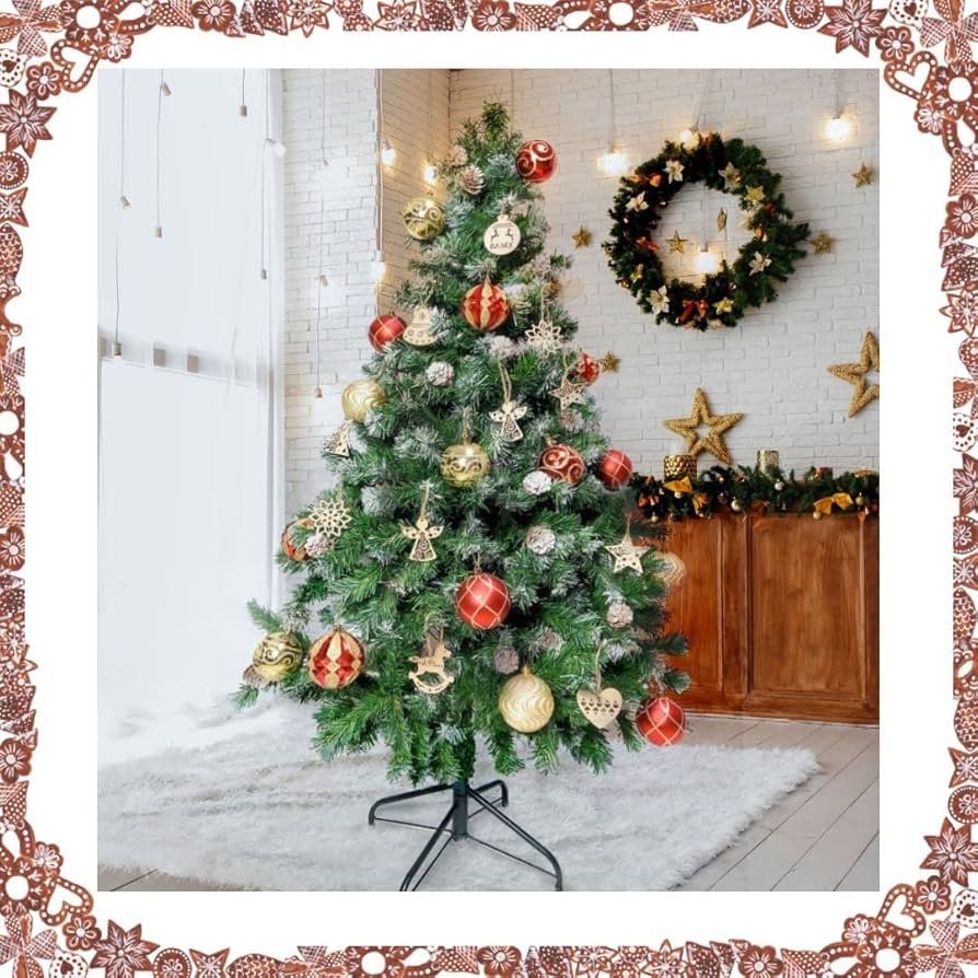 Amazon.co.jp: wemitas クリスマスツリー オーナメント ゴールド 赤