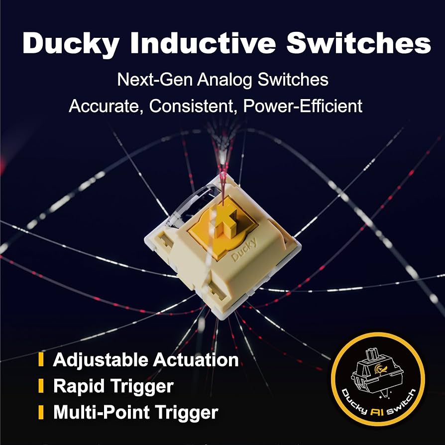 Amazon.co.jp: Ducky ワイヤレスゲーミングキーボード ラピッド
