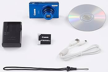 Amazon | Canon デジタルカメラ IXY 420F ブルー 光学5倍ズーム 広角
