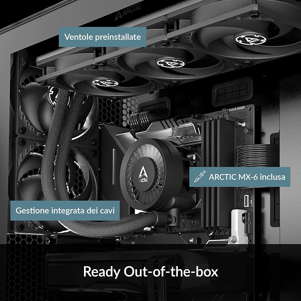 Amazon | ARCTIC 「Liquid FreezerⅢ 360」水冷CPUクーラー 高静圧P