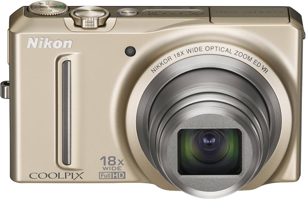 Amazon | NikonデジタルカメラCOOLPIX S9100 ソフィアゴールド S9100GL