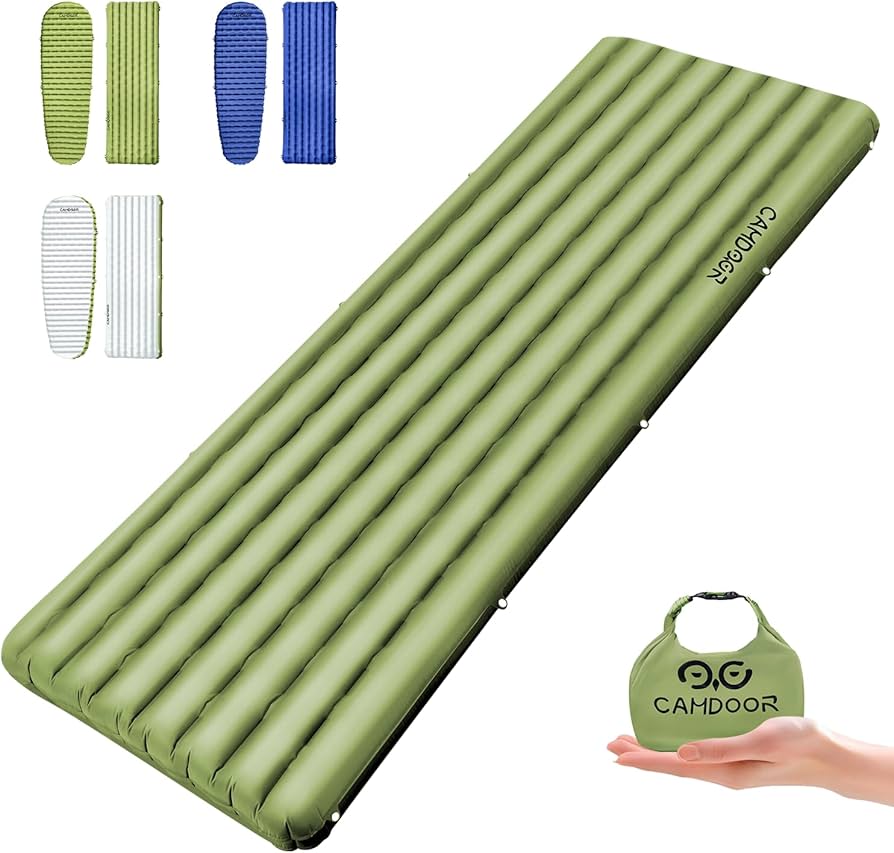 Amazon.co.jp: CAMDOOR インフレーターマット高R値6.8 エアーマット