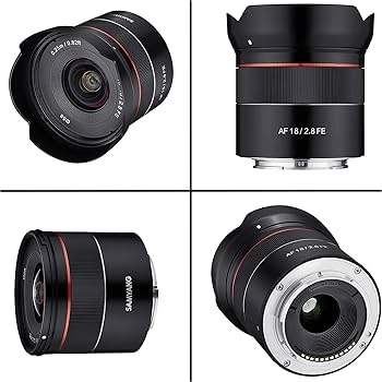 Amazon.co.jp: SAMYANG 単焦点広角レンズ AF 18mm F2.8 FE ソニーαE用