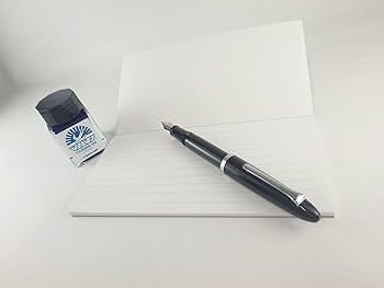 Amazon | セーラー万年筆×ツバメノート 万年筆 ギフトセット 濃紺 中