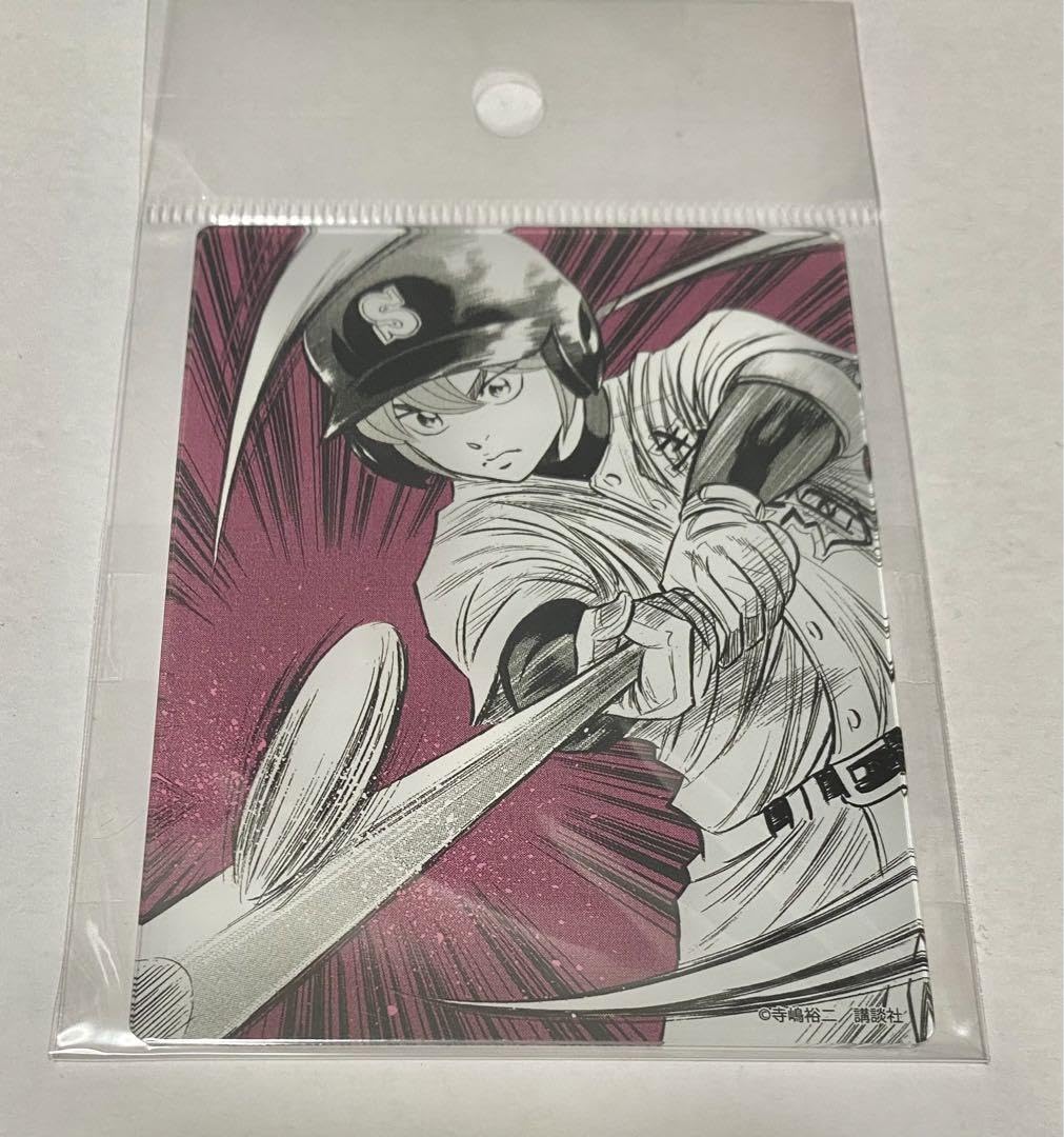 ダイヤのA まるくじ 小湊春市 アクリルキーホルダー 缶バッジ 色紙