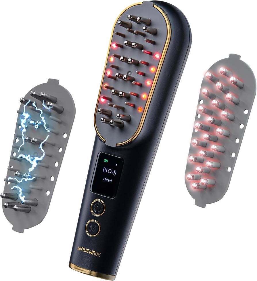 Amazon.co.jp: WAVEWAVE 電気ブラシ RF美顔器 赤色LED 半導体レーザー