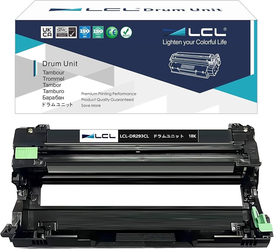 Amazon.co.jp: LCL Brother用 ブラザー用 DR-293 DR-293CL DR-293CL-BK