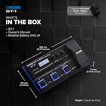 Amazon.co.jp: BOSS/GT-1 Boss Guitar Multi Effector : Musical