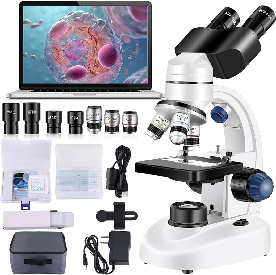 Amazon.com: Woehrsh Microscope for Adults WF10x and WF25x
