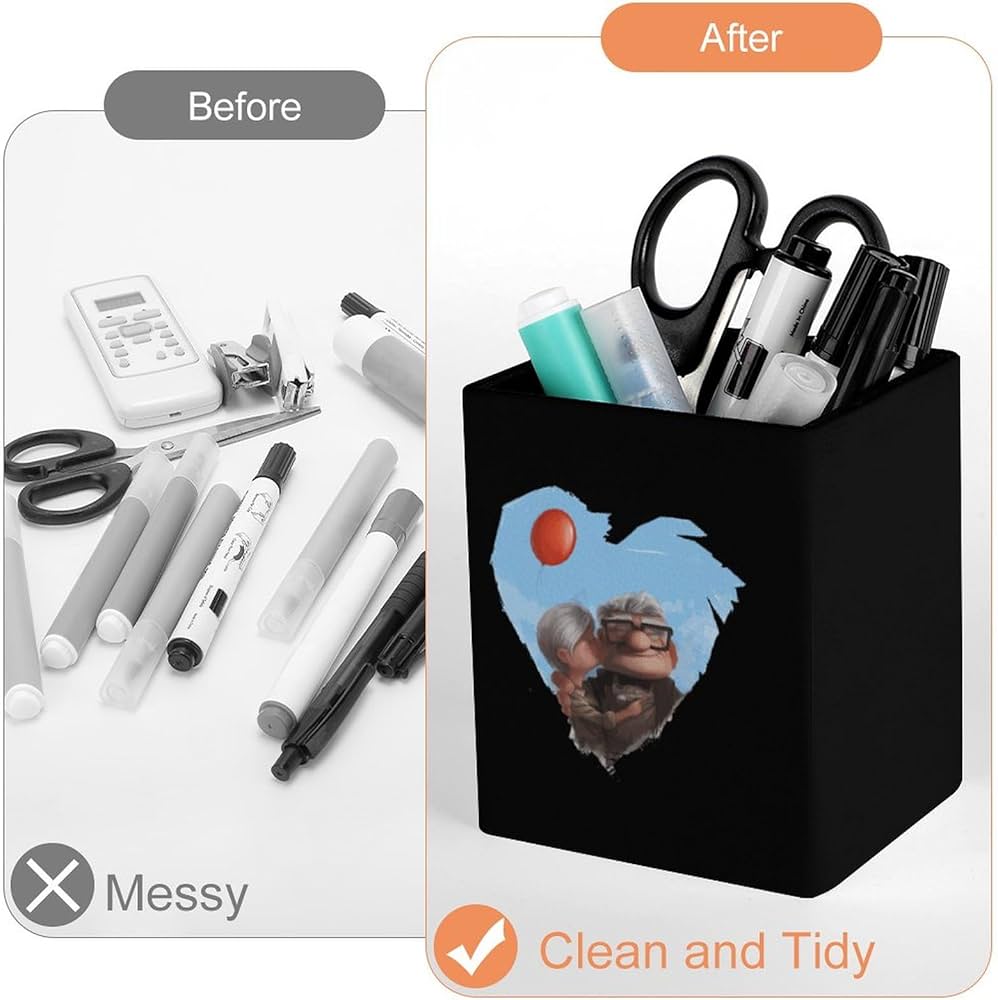 Amazon.co.jp: ペン立て カールじいさんの空飛ぶ家 ペンホルダー ペン