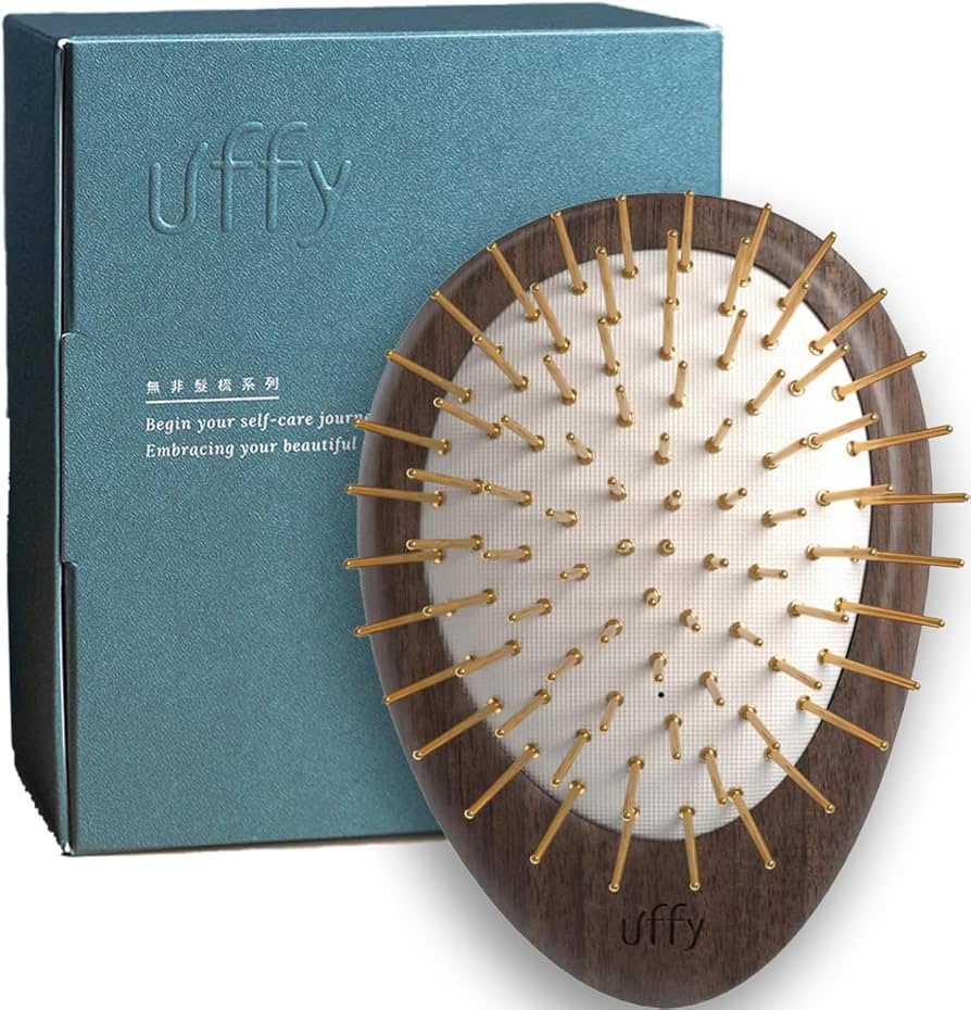 Amazon | Uffy 鍼(ハリ)ブラシ 特許取得技術使用 24金 カッサ 顔