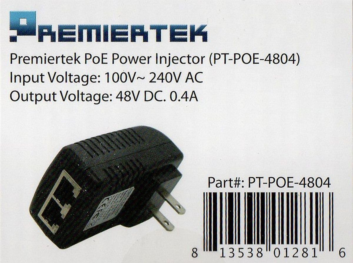 Amazon.co.jp: Premiertek BUFFALO BIJ-POE-1PR互換 PoEインジェクター