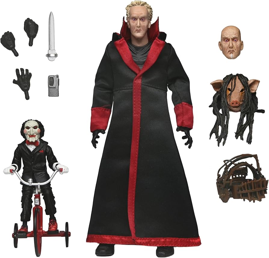 Amazon.com: NECA Figura de acción del asesino Jigsaw Ultimate de