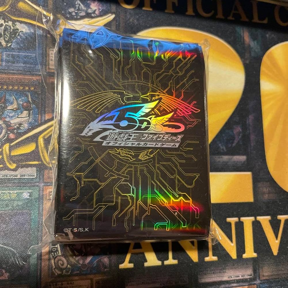 Amazon.co.jp: 遊 戯 王 5D's 竜の紋章 スリーブ 100枚 金 : ホビー