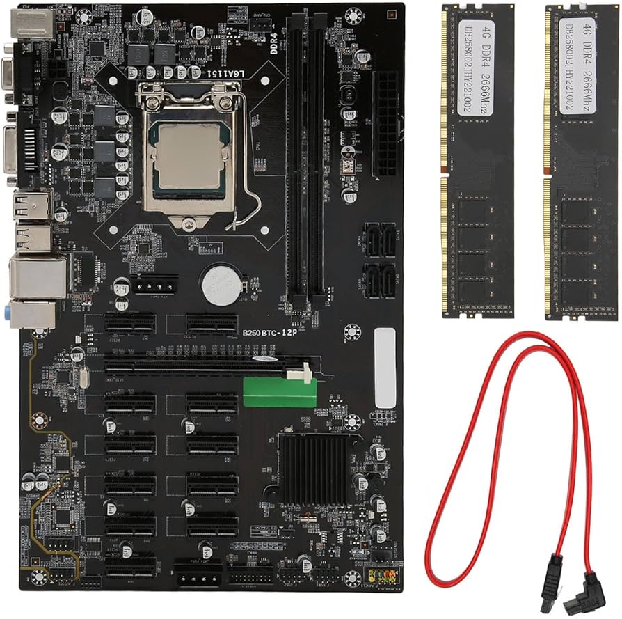 Amazon.com: DDR4 Motherboard, 8G Memory Multi Graphics PC