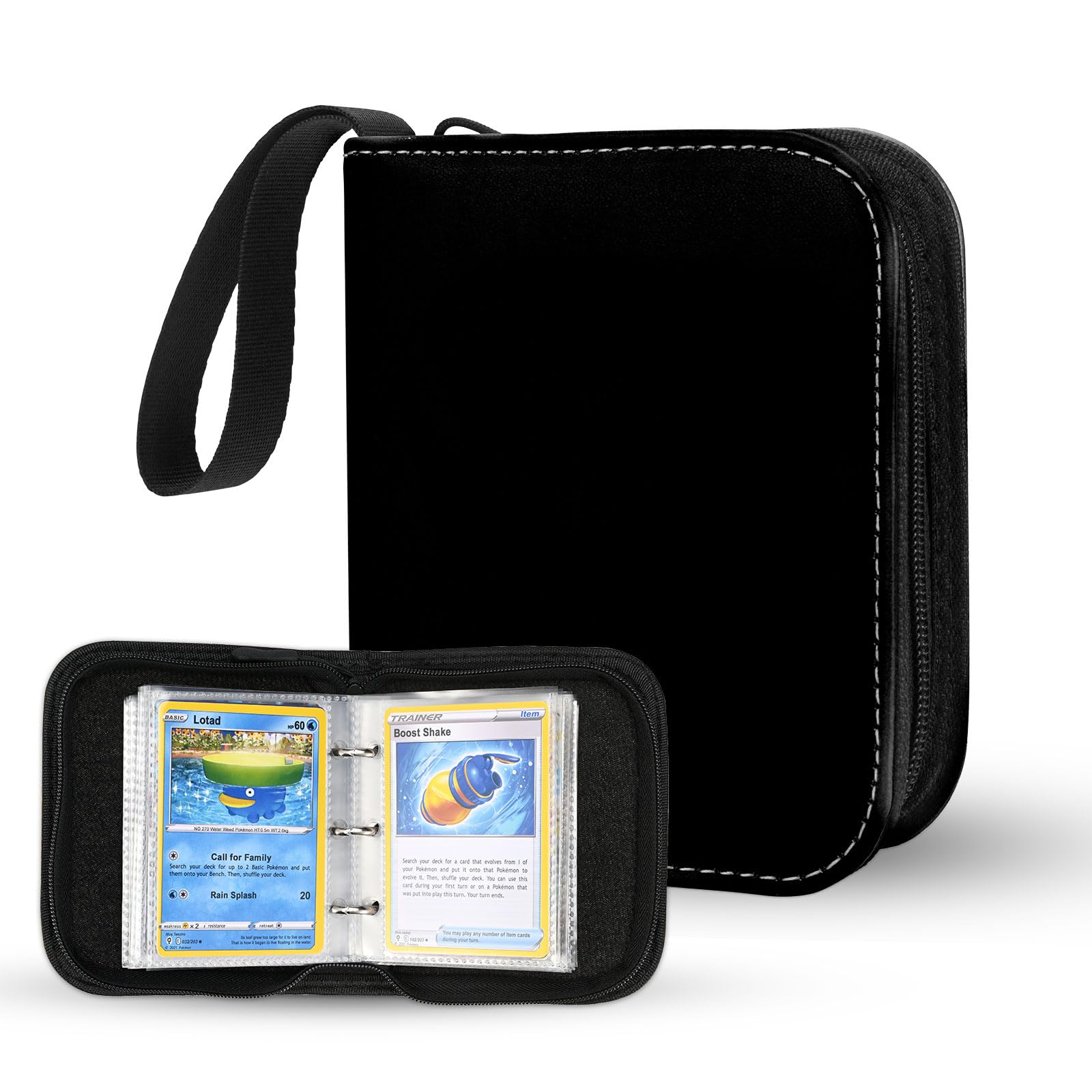 Amazon.com: Linkinbot 2-Pocket Trading Card Binder for TCG cards