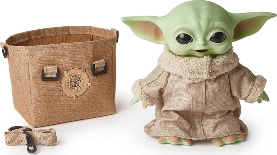 Amazon.com: Mattel Star Wars Grogu Plush 10-inch Toy, Character