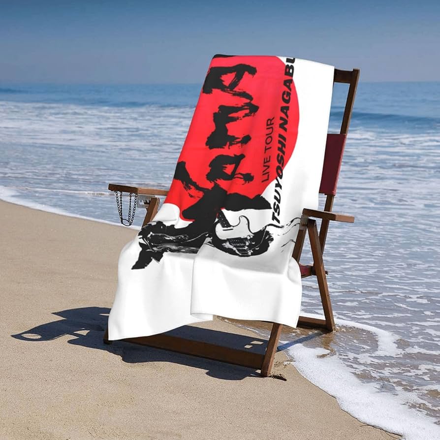 Amazon｜長渕剛2 マイクロファイバー バスタオル 大判 タオル 掛けれる