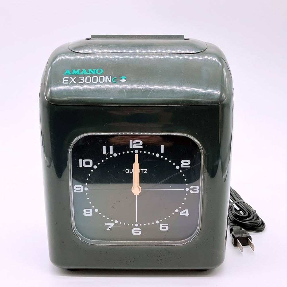 Amazon.co.jp: アマノ 電子タイムレコーダーEX3000NCB EX3000Nc-B