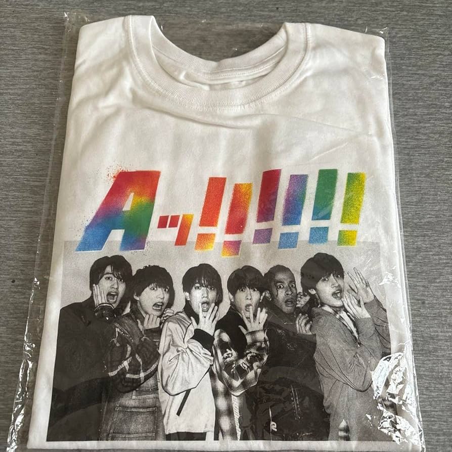 Amazon.co.jp: Aぇgroup Aッと驚き全国ツアー2023 長袖Tシャツ ロンT P