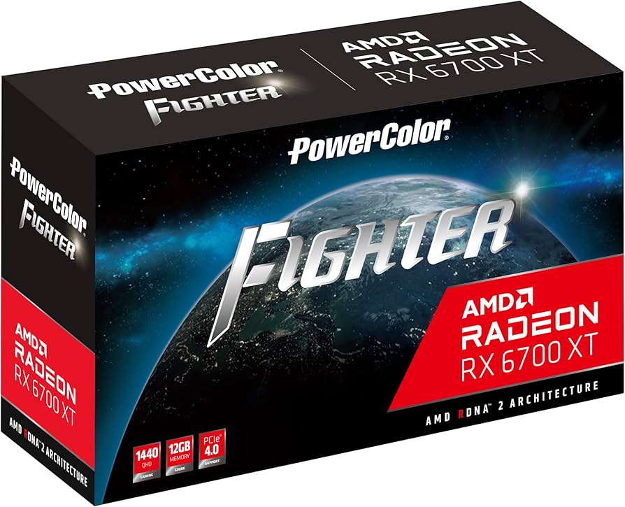 Amazon.com: PowerColor Fighter AMD Radeon RX 6700 XT Gaming