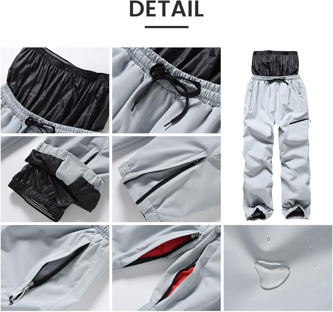 Amazon.co.jp: スノーボードウェア パンツ 男女通用 スノーウェア ユニ