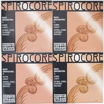 Amazon | THOMASTIK SPIROCORE スピロコア コントラバス弦セット 4/4