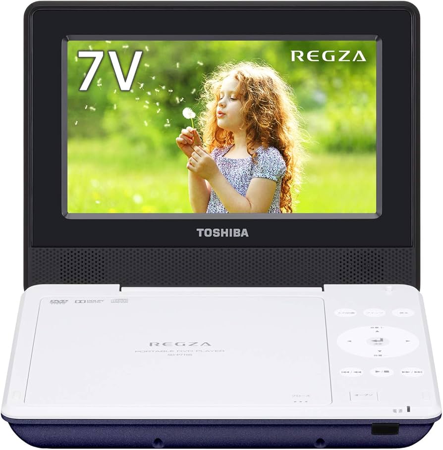 Amazon.co.jp: 東芝 7型ポータブルDVDプレーヤーブルーCPRM対応TOSHIBA