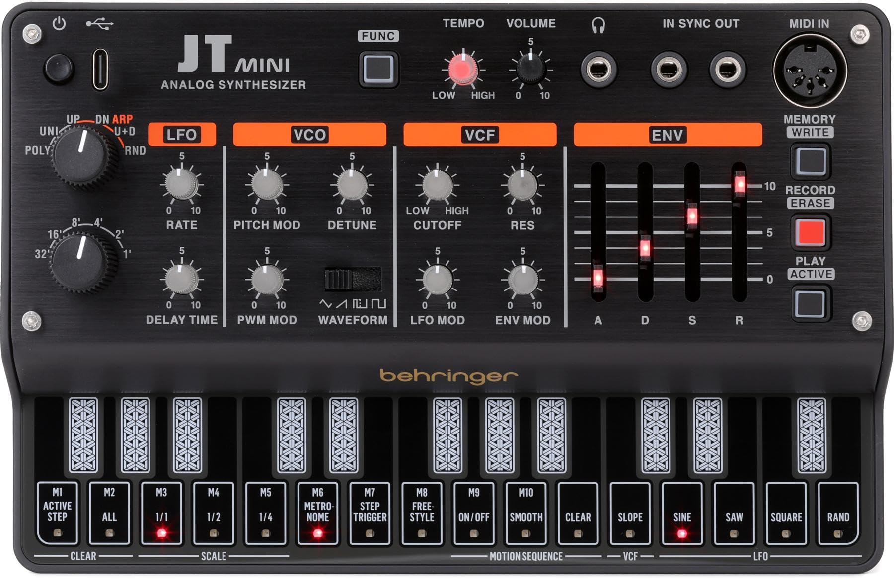 Amazon.com: Behringer JT Mini Polyphonic 3-voice Analog