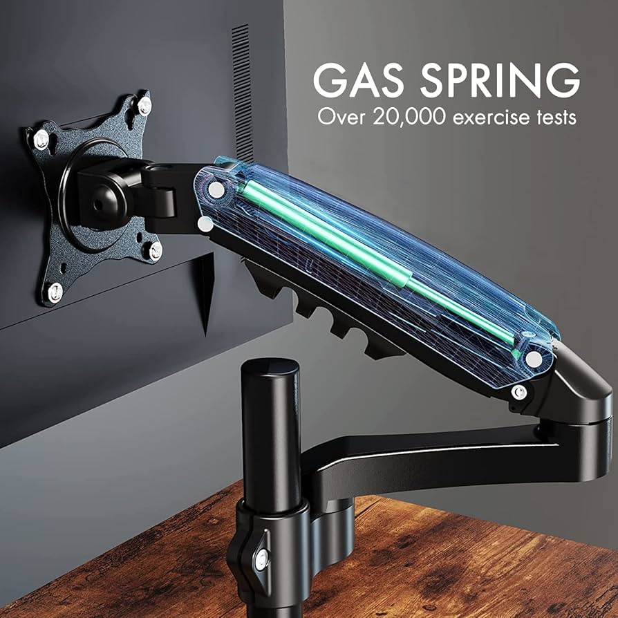 Amazon.co.jp: Stellar Mounts デュアルスプリングLCDモニターアーム