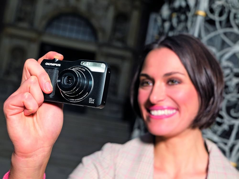 Amazon | OLYMPUS デジタルカメラ VG-170 ホワイト 1400万画素 光学5倍