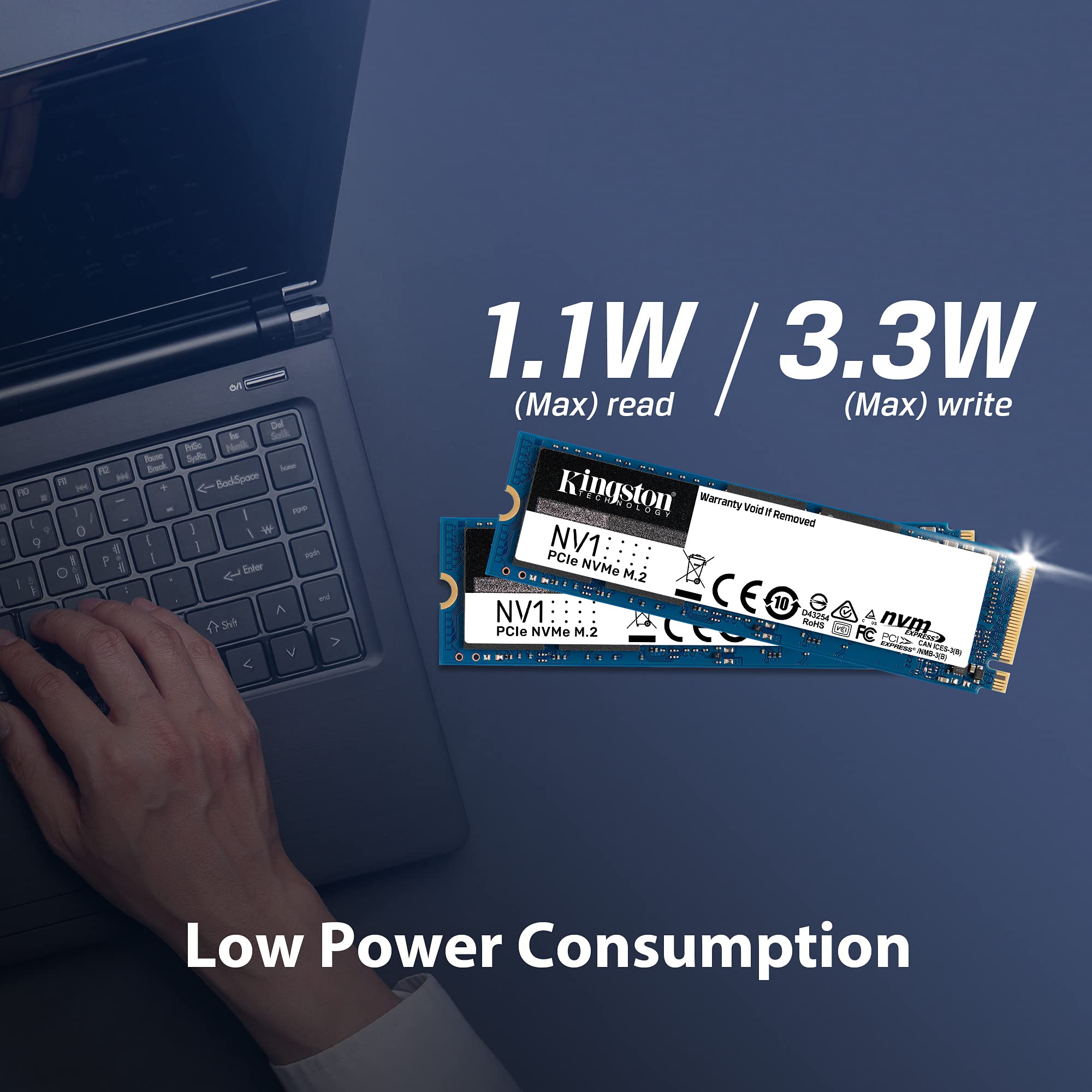 Amazon | キングストンテクノロジー Kingston SSD NV1-E 2000GB 2TB M