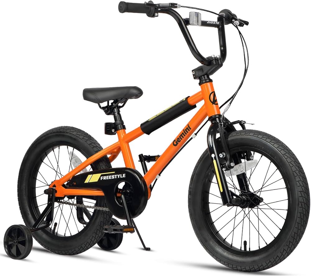 Amazon.co.jp: 【AVASTA】Gemini 14インチ子供用BMX自転車 かっこいい