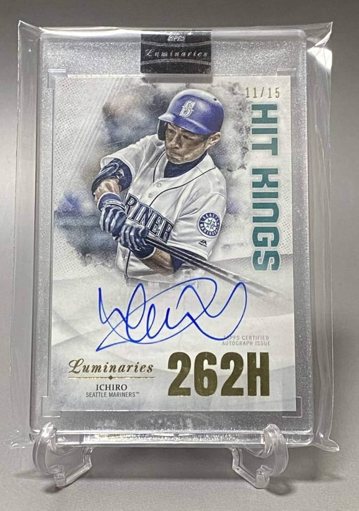 Amazon.co.jp: 世界15枚限定 イチロー トップス 直筆サインカード