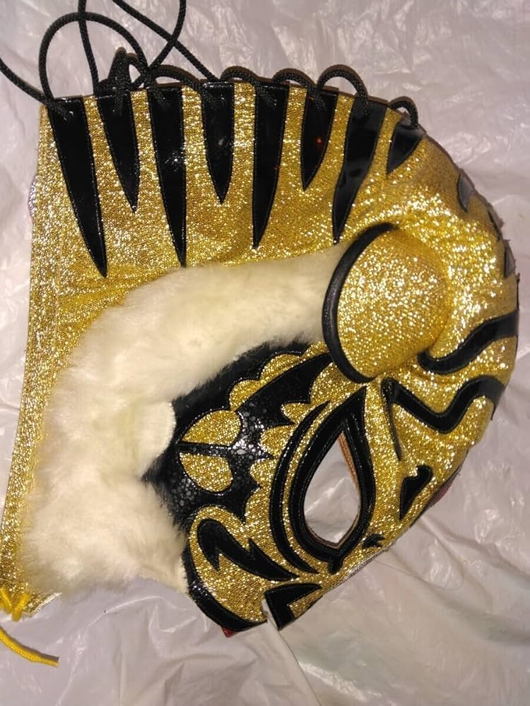 Amazon.co.jp: 二代目タイガーマスク 三沢光晴 試合用マスク プロレス