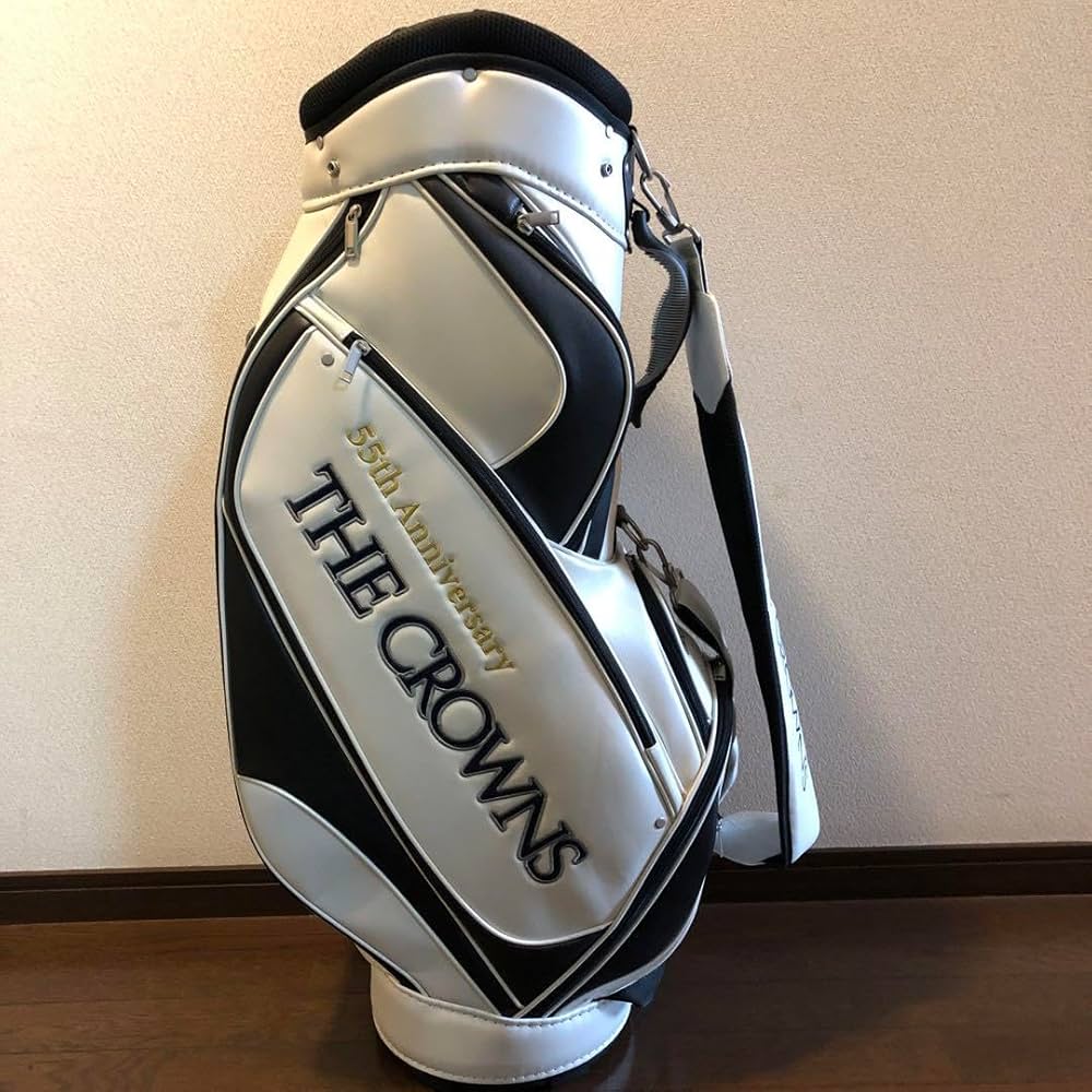 Amazon | 中日クラウンズ キャディバッグ 55周年記念 | ノーブランド品