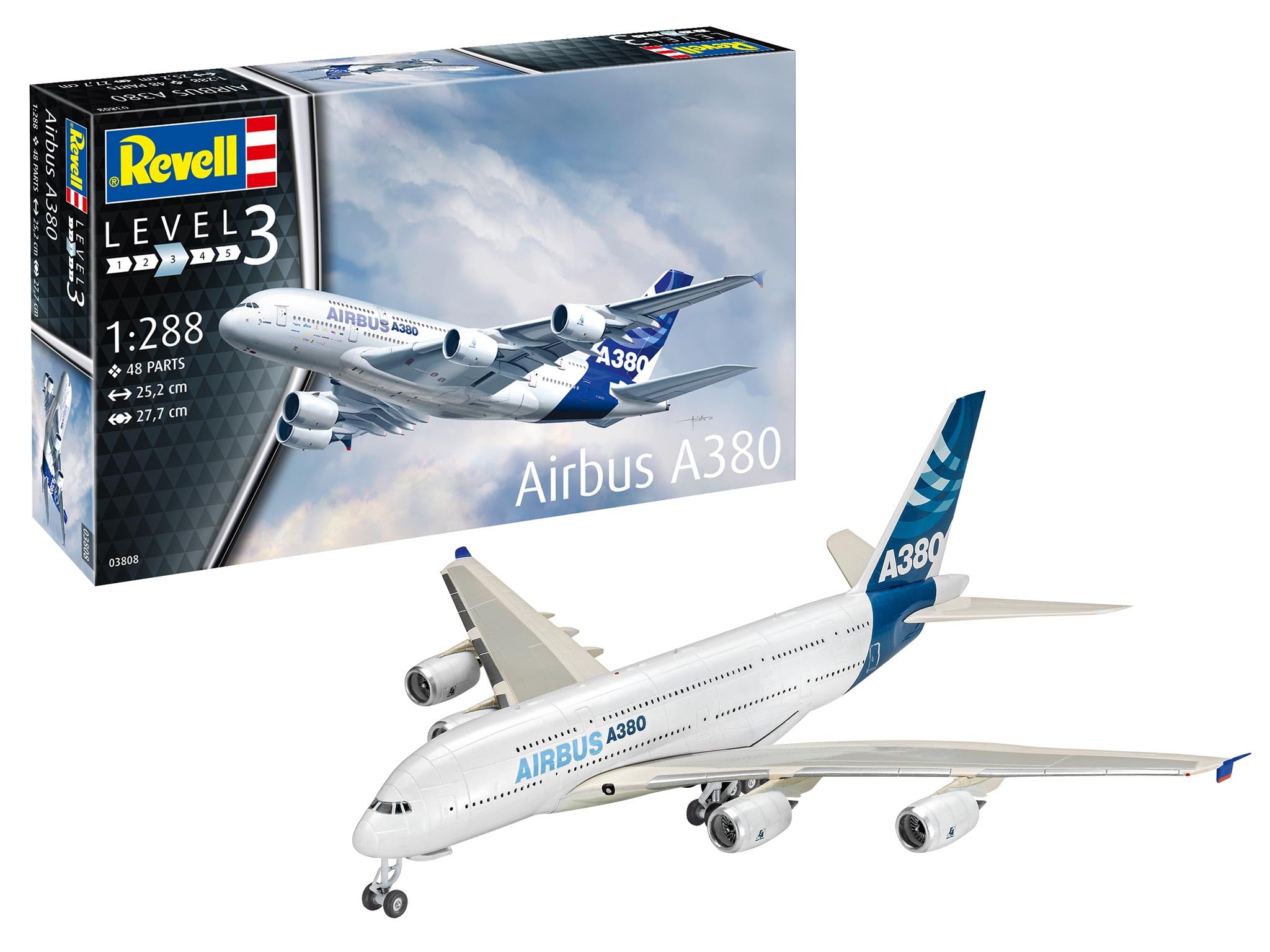 Amazon | ドイツレベル(Revell) 1/288 エアバス A380 プラモデル 03808