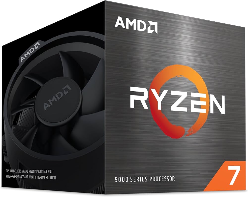 Amazon | AMD Ryzen 7 5700 with Wraith Spire Cooler AM4 3.7GHz 8