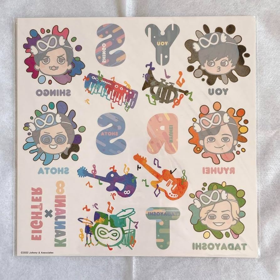 Amazon.co.jp: 関ジャニ∞ 18祭 ボディシール : おもちゃ