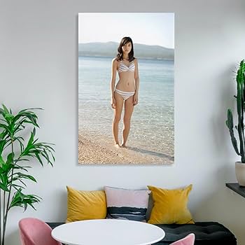 Amazon.co.jp: 川口春奈6水着写真ビキニポスターかわいいアートパネル