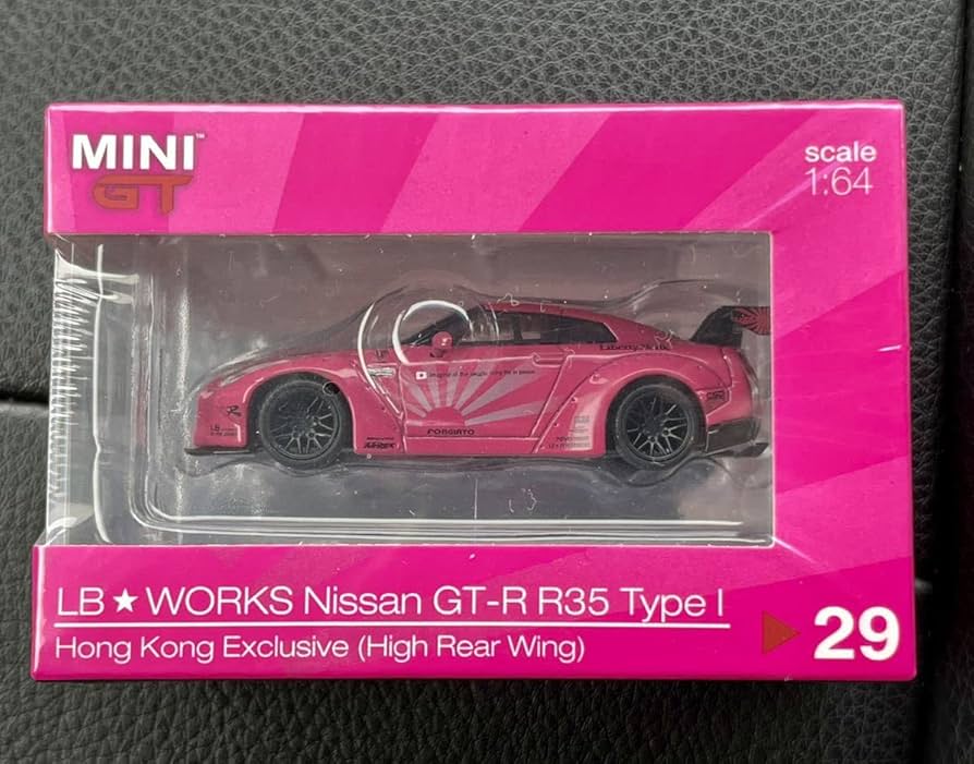 Amazon.co.jp: miniGT ミニGT MINI GT 1/64 LBワークス 日産 GT-R R35