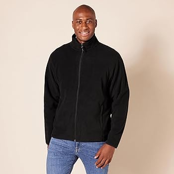 Amazon.com: Amazon Essentials Men's Full-Zip Fleece Jacket