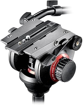 Amazon | Manfrotto プロフルードビデオ雲台 75mm 504HD | 雲台