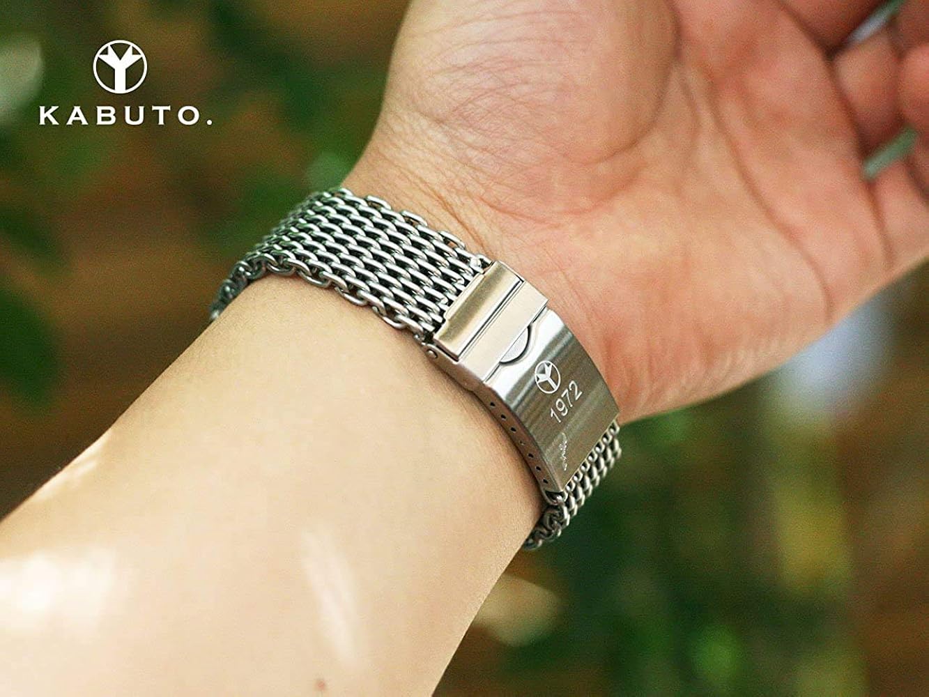 Amazon.co.jp: [カブト] シャークメッシュバンド・ブレス 腕時計