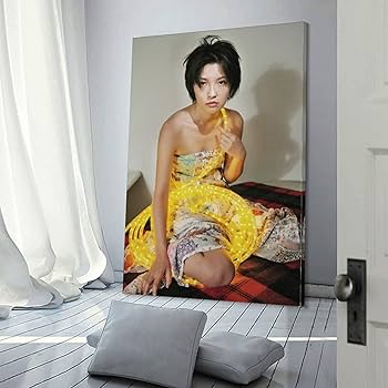 Amazon.co.jp: 星野真里水着セクシー写真ポスター プリント キャンバス