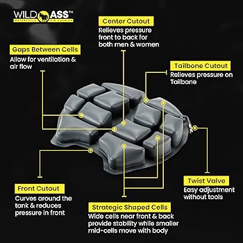 Amazon | Wild Ass Smart Classic- オートバイエアジェルシート