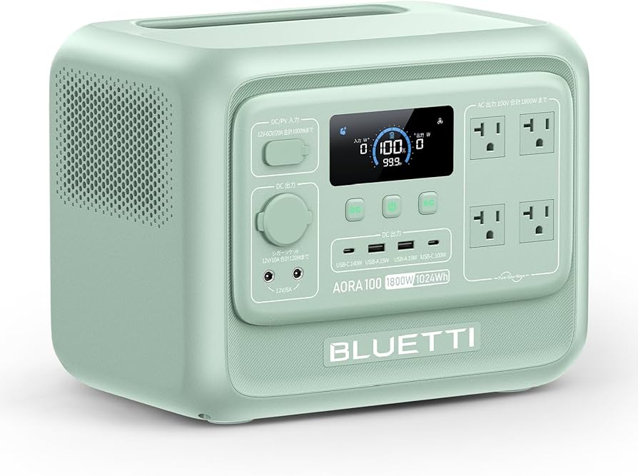Amazon.co.jp: BLUETTI ポータブル電源 AORA 100 V2 日本限定モデル
