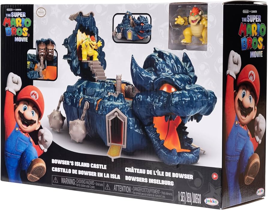 Amazon.co.jp: スーパーマリオ クッパ島城プレイセット 2.5インチの