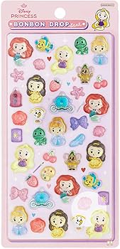 Amazon | サンスター文具 ディズニー シール ボンボンドロップシール