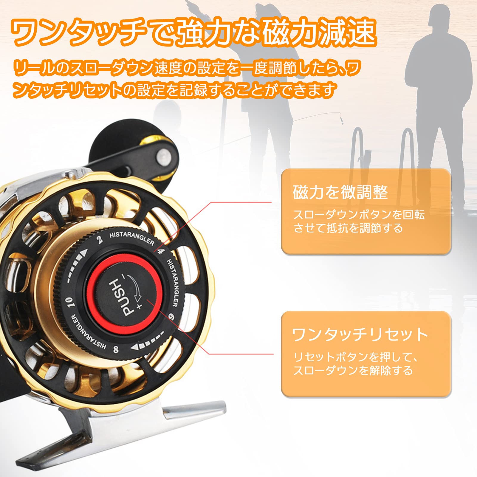 Amazon | fuliji 筏 リール 釣りリール チヌリール ギア比3.6:1 8+1BB